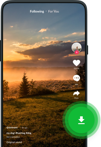 App de descarga de vídeos de TikTok de SaveFrom.net para Android